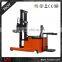 Stand on type counterbalanced electric walkie mast reach pallet stacker