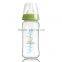 free samples 150ml glass baby feeding with nipple
