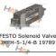 FESTO SOLENOID VALVE JMFH 5 1 4-B 19789 HAWE hydraulic Solenoid valve Concrete pump spare parts for putzmeister