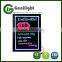 supermarket promotion activity publish LED message menu writing sign board