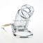 Men Metal Fetish Material Eco-plating Bake Iron Three Rings Chasity Penis Cage