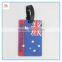 Promotiom silicone luggage tag template, hot promotional silicone luggage tag template, wholesale luggage tag template