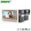 Vandalproof & Waterproof 7'' TFT LCD Monitor Handfree Color 4 wire wired villa video door bell with taking photo PST-VD975CN