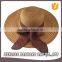 Woven Paper Straw Hat Wide Brim Sombrero Hat for Women