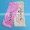 Black Satin Hair Extension Bags with Drawstring
