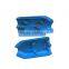 blue color plastic rope Clamps with bolts and nuts