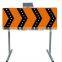 Customized Solar Outdoor Construction Led Flashing Arrow Sign, Solar Arrow Sign