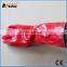 BSSAFETY oil resistant red pvc gloves from gaomi china