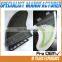 Customized color G5 thruster carbon fiber surfboard fins/Surfing fins