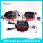 7Pcs Red Non-Stick Inner High Quality Aluminum Cookware Set With Glass Lids