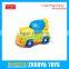 Hot sell 2016 latest plastic Assembling and Disassembly toy B/O mini construction car toy DIY toy truck DIY Engineering vehicle