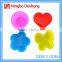 New design FDA LFGB colorful decorating funny shape silicon moulds cake