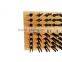 Steel wire wooden block clean brush