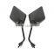 8mm Universal Wing Rear View Mirrors Side Pair For Suzuki Honda Kawasaki Yamaha