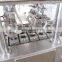 Plastic water cup filling and sealing machine/ Automatic stainless steel cup water filling machine