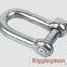 STAINLESS STEEL BOLT TYPE SAFETY ANCHOR SHACKLE U.S. TYPE ,a.i.s.i 304 or 316