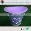 New Design Polyethylene Nightclub Ice Bucket With Multi-color