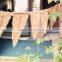 happy birthday decorative jute flag banner