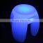 made in China bar stool Colorful plastic rechargeable led kitchen bar chair
