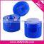 Black Double Layer Plastic Screw Cap for Bottle 24/410 Disc Top Cap