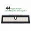 Quality assurance 44LED wall solar led motion sensor light with energy conservation and environment protection