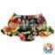 Multicolored Floral Print Diaper Covers 100% Cotton Cloth Diaper Cover Fashion Ruffle Diaper Cover Baby Bloomers