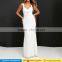2016 ladies lace long evening party wear fashion maxi dresses with picture