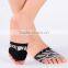 Yifusha neoprene half shoes animal print zebra print leopard print with rhinestones