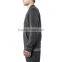 dark gray zipper jacket sweatshirt without hood