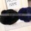 Real Rex Rabbit Fur Elastic Hair Bands hair bands elastic ties ponytail holder hair accessories for women