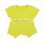 China wholesale children sports wear lovely cotton rounded bottom kids baseball shirt