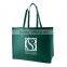 Standard Non-Woven Tote Bag - features 14" reinforced handles, side and bottom gusset and comes with your logo.
