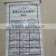 fabric printed calendar