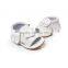 Artificial leather fringed baby summer sandals, hard sole baby summer sandals