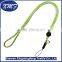 Custom printed business card cord rope lanyards with Adjustable Cord Lock