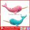 Custom Cute Stuffed Animal Narwhal Plush Toy