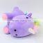 High quality Japan Cartoon doll Unicorn Anime Cute Purple Plush Toys 35cm