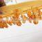 roundless Plastic shocks/towel hanger with 15 clips