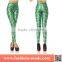 Peacock Feathers Galaxy Legging