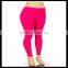 Plus Size Leggings Solid Color Plain Basic Seamless Full Length Stretch Pant New