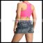 Plain Seamless Cropped TANK TOP Yoga Gym Active Sports Bra pink color