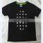 Wholesale custom breathable navy cotton tee shirts