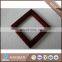 Standard frames in Rosewood, Fits 1- 4.25" x 4.25" tile for sublimation with DIY logo