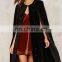 Wholesale Fashion Women Capes Sleeveless Women Long Velvet Blazers