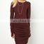 CHEFON Jersey petite long dresses
