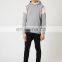 Casual styles kangaroo pocket drawstring hoodie for men