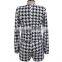 europe modern fashion grid coat shorts women suit