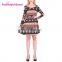 2017 Hot Sale Long Sleeve Reindeer Pattern Women Ugly Christmas Dress