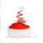 Giant Red Spiral Spring Santa Hat