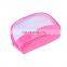 Transparent nylon mesh cosmetic bag clear travel toiletry bags